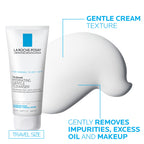La Roche Posay Toleraine Skin Care Set, Double Repair Face Moisturizer 100ml & Hydrating Gentle Cleanser 50ml, Oil Free Moisturizer & Face Wash