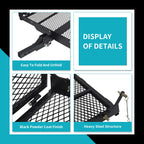 New Mobility Carrier Ramp Hitch Mounted 46.2 x 26.8 x 38.7 500 lbs for Wheelchair Electric Scooter Medical Disability with Rack Ramp Capacity Steel w/3" Rail Fit 2" Hitch Receiver SUV Truck Van Car