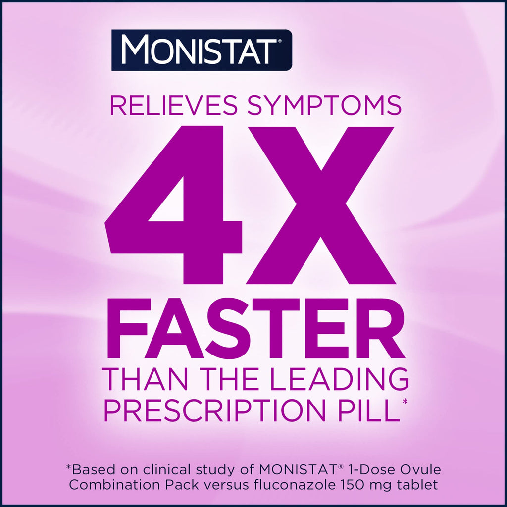 Monistat 7-Day Yeast Infection Treatment for Women, Miconazole Cream (45g Tube) with 7 Disposable Applicators & External Itch Relief Anti-Itch Cream (9g Tube) Combo Pack