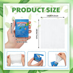 Heigble 200 Pack Lead Remover Wipes for Shooting Hand&Surface Cleaning Wipes Effectively Removes Lead, Dust, Oil&Grime Individually Wrapped Wipe for Shooting Ranges, Hunting, Industrial Use (Blue)