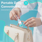 3% Saline Solution for Household Uses, 300ml (10.56 FL OZ), 5ml Each, 60 Pack