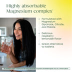 Megafood Relax + Calm Magnesium Powder - Highly Absorbable Magnesium Glycinate, Magnesium Citrate & Magnesium Malate - Without 9 Food Allergens - Raspberry Lemonade Flavor - 7.05 Oz (50 Servings)