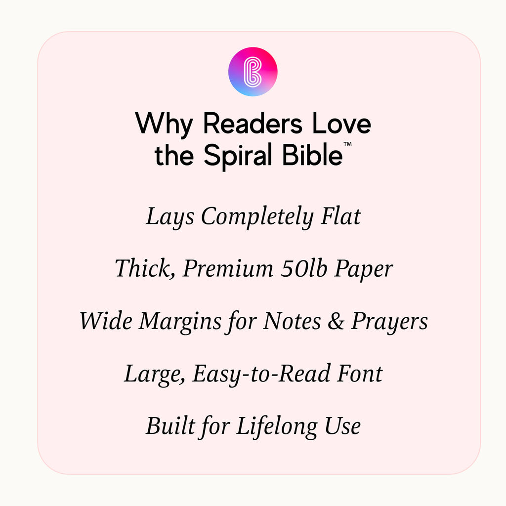 Official Spiral Bible in a Year, 52 Week Bible Study Guide (Floral)