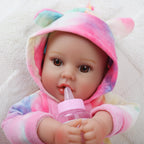 Lifelike Baby Dolls Girl, 18 inch Large Realistic Sweet Soft Body Baby Doll Real Life Baby Dolls Girl, with Accessories Gift for Kids Age 3 4 5 6 7 8+