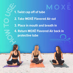 MOXE Natural Menthol Air Inhaler | Non-Electric Air Inhalers | Aromatherapy Scents for Relaxation & Focus - 3 Packs