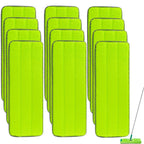 Replacement Microfiber Mop Pads for Libman Rinse 'n Wring Mop and Bucket System, Washable Reusable Wet & Dry Cleaning Refill Head for Multi-Surface Floor-12 Pack