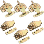6 Sets of Align-N-Lock Table Locks, Abuff Heavy Duty Dining Training Table Buckles Connectors Great for Table Leaf, Extension Tables, Computer Workstations and Conference Tables