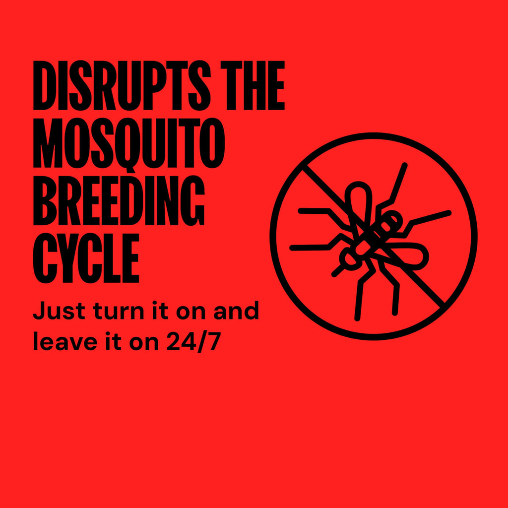 DynaTrap DT1050-AZSR 1/2 Acre Mosquito, Beetle & Flying Insect Trap, Mosquito Traps for Flies, Wasps, Gnats, Beetles & Flying Insects, Bug Zapper Alternative, Black