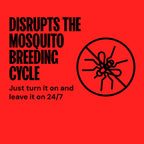 DynaTrap DT1050-AZSR 1/2 Acre Mosquito, Beetle & Flying Insect Trap, Mosquito Traps for Flies, Wasps, Gnats, Beetles & Flying Insects, Bug Zapper Alternative, Black