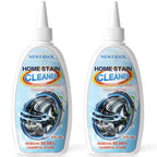 NEWERSOL Black Stain Remover Gel Washing Machine Cleaner Housefold Stain Removal Gel for Front Loader Washer Grout Cleaner Kitchen Sink Showers Bathroom and Floor Tile 8Fl Oz（2-Pack）