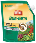 Ortho Bug-Geta Snail & Slug Killer2 - Slug Bait and Pest Control Stays Effective After Rain or Sprinkling For Up to 3 Weeks, 6 lb.