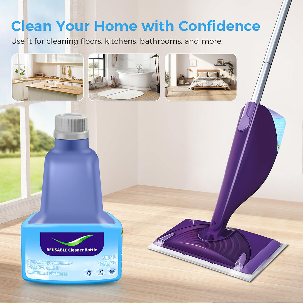 Replacement Bottle for Swiffer® Wet Jet™ Mop, Refillable, Not for PowerMop