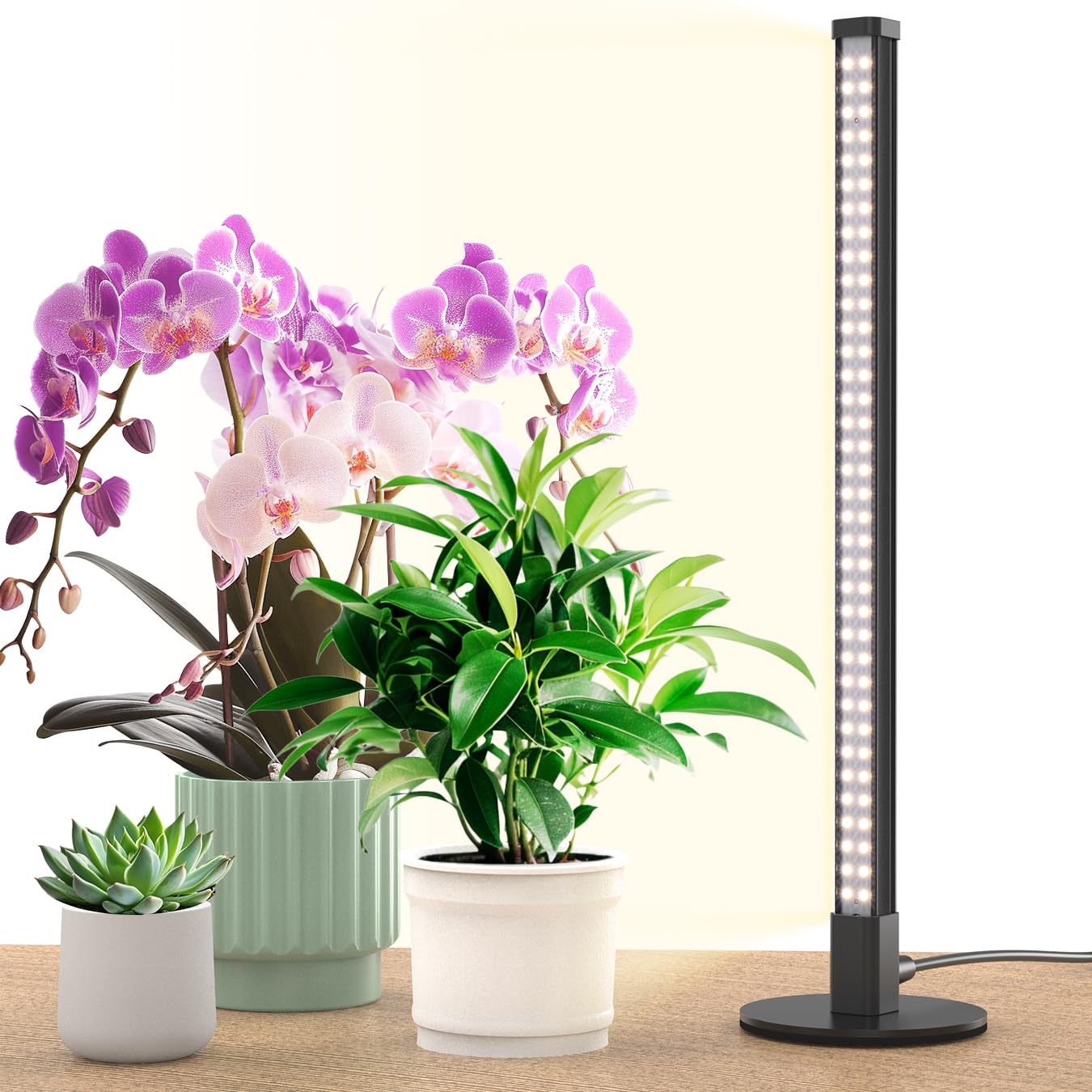 Speeplant Vertical Grow Light, 72 LEDs Full Spectrum Bar, 5000K, T5, 11W