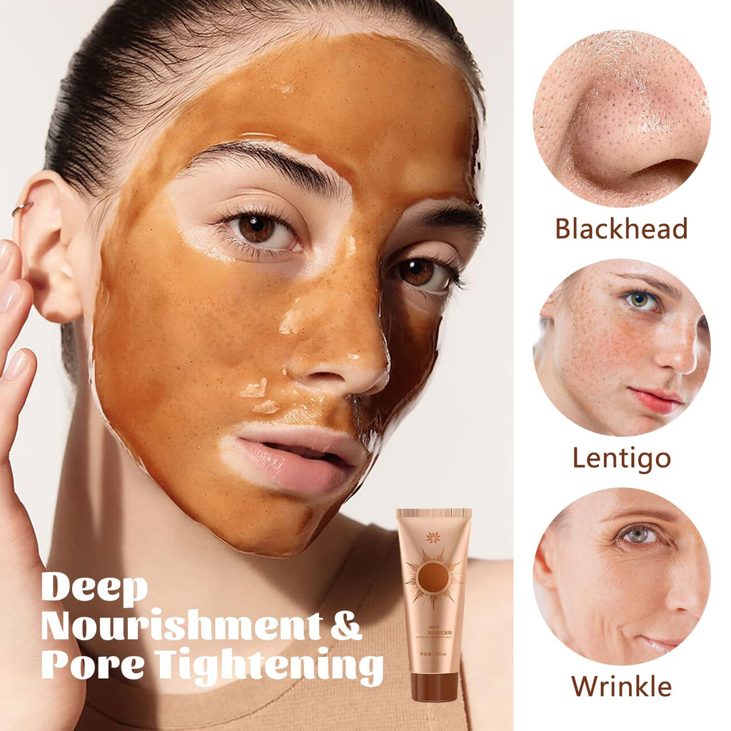 TDBFD Onlimerr Onlimerr Herbal Exfoliating Face Mask for Removing Stains, Onlimerr Exfoliating Mask for Removing Stains, Anti-Wrinkle Face Mask, Anti-Ageing, Care
