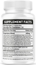 NTX Gluco Sera Capsules - Official NTX GlucoSera Pills Advanced Premium Formula Support Maximum Strength, All Natural Ingredients for Overall Health & Wellness, 60 Capsules for 1 Month
