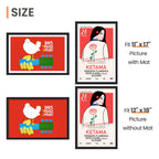 upsimples 12x18 Picture Frame, Wall Decor Poster Frames, Black 1 Pack