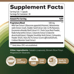 DigestiStart – Wild Yam, Poria Cocos & Bacopa – 30 Ct, 1 Month Supply