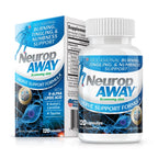 NeuropAWAY Nerve Support Supplement, R-Alpha Lipoic Acid to Help Provide Nerve Relief and Health in as Little as 5 Days, Acetyl-L-Carnitine, Taruine, Vitamin B12, L-Citrulline 120 Capsules