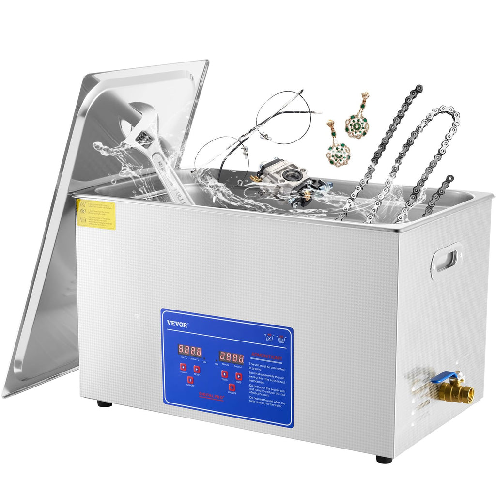 VEVOR Ultrasonic Cleaning Machine 30L 1200W
