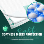 MILDPLUS Heavy Duty Underpads 30"X36", 25 Count, Ultra Absorbent Chucks Pads 130 Grams Disposable Bed Pads with Strength Cloth Backing Incontinence Pads for Adults, Kids or Pets