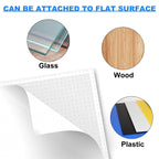 Pokiiulk Classic Baseplates, Peel and Stick Base Plates for Building Bricks, Compatible with Major Brands, Self-Adhersive Base for Bricks 10" x 10", 6 Pack White