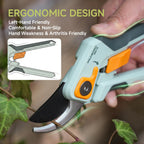 PrunePro® 8.2" Pruning Shears Ultra Sharp Lightweight Bypass Plant Clippers