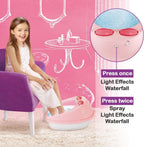Kids Foot Spa Kit for Girls Ages 6-12, Nail Art Set, Birthday Gift