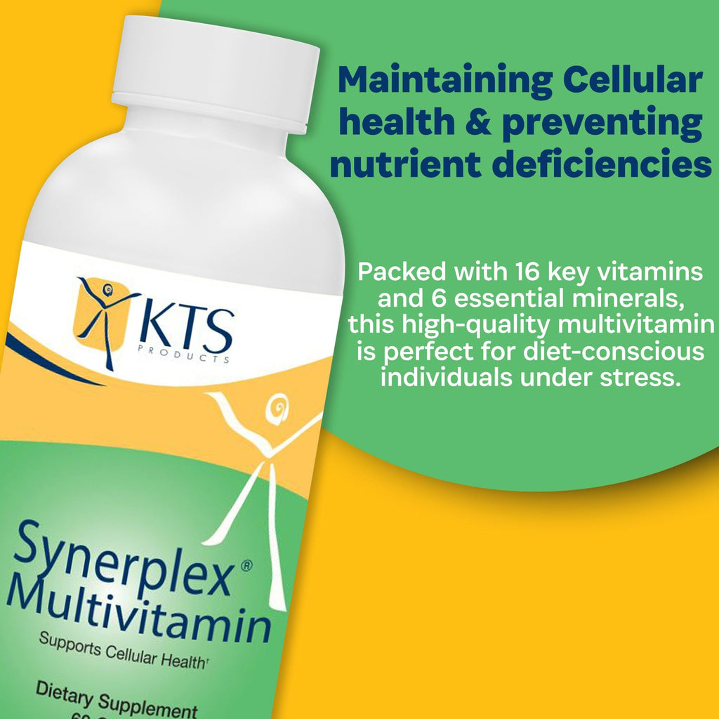 Synerplex Multivitamin - Complete Nutrition Every Day - Energy Support and Immunity Booster - 60 Capsules
