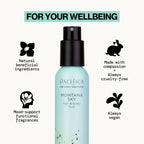 Pacifica Hair Mist Perfume & Full Body Spray for Women - Montana Sky Body Mist Fragrance w/Cedarwood, Elderflower, Black Pepper, Sage & Sandalwood Clean Beauty Alcohol-Free, Vegan & Cruelty-Free 5 oz