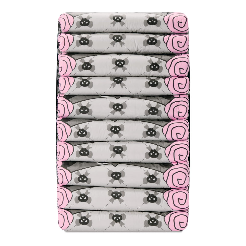 Littleforbig Ultra Absorbent 7000 mL Adult Printed Diaper 10 Pieces - Goth Brat (Large 36"-48")