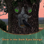 Aflowa Tree Faces Bird Feeder,Funny Old Man,Large