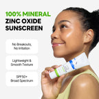 ROUND LAB Birch Juice Mild-up Sunscreen UV LOCK 1.69 Fl Oz | SPF 50+ broad spectrum, Mineral Zinc Oxide, for Sensitive Skin, Control Oil and Sebum, Korean Sunscreen
