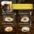 Organic Beef Tallow for Skin - 4 OZ (Citrus) — Grass Fed Beef Tallow for face + Body — US-Made Whipped Tallow and Honey Balm Moisturizer for Dry and Sensitive Skin, Eczema, Rosacea (No Additives)