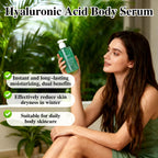 ONRSV Body Hydrator Hyaluronic Acid Body Serum for Dry Skin, Body Lotion with Red Algae Extract, Long-Lasting Moisturizing, Rich Yet Non-Greasy Moisturizer for Men & Women