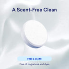 BLUELAND Laundry Detergent Tablets, Starter Set, 60 Count with Tin, Plastic-Free Eco-Friendly Pods, Sheets, Liquid Alternative - Fragrance Free and Clear, Natural, Gentle