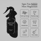 Salt Lab Magnesium Oil Spray, Gift for Relaxation, Topical Magnesium Spray for Adults, Non Sticky Formula, Supports Restful Sleep, Easy to Apply & Quick Drying, Fragrance Free, Made in Australia
