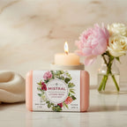 Mistral Classic French Bar Soap, Lychee Rose, 7 oz - Triple-Milled Luxury Natural Soap with Organic Shea Butter & Olive Oil | Long-Lasting Moisturizing Body Soaps for Women & Men (Pack of 2)