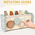 Joyreal Wooden Montessori Toys for 1 Year Old Hammering Pounding Toys