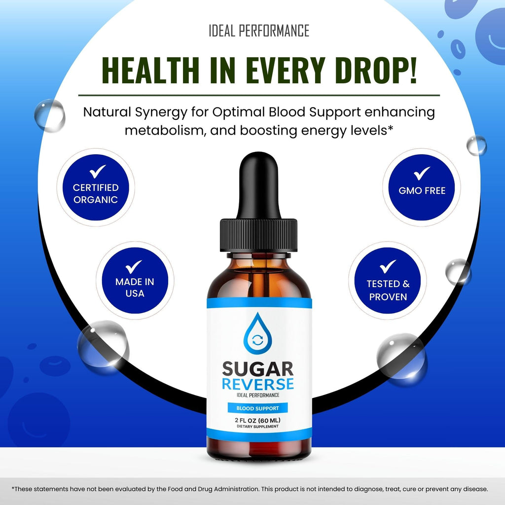 Sugar Reverse Drops, Sugar Reverse Liquid Drops Supplement Advanced Formula Vitamin Supplement - Maximum Strength, SugarReverse Liquid Drops Official Formula, Sugar Reverse Drops Reviews (3 Pack)
