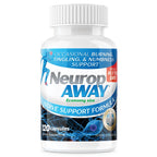 NeuropAWAY Nerve Support Supplement, R-Alpha Lipoic Acid to Help Provide Nerve Relief and Health in as Little as 5 Days, Acetyl-L-Carnitine, Taruine, Vitamin B12, L-Citrulline 120 Capsules