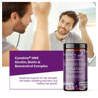 ResVitále Keratin Hair Enhance - Keratin Supplement for Hair Growth - 60 Capsules
