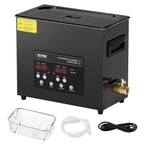 VEVOR 6L Ultra Sonic Cleaner, 180W Digital Ultrasonic Cleaning Machine with Gentle Mode & Upgraded Degassing, 40kHz Industrial Ultrasound Cleaner with Heater & Timer for Retainer, Jewelry, Tools