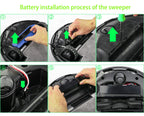 Palowextra 6200mAh Replacement Battery for Wyze WVCR200S Robot Vacuum, for Xiaomi STYTJ02YM, for Xiaomi Mop Pro/Mop P/Mop 2S Robot Vacuum