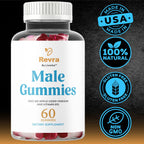 (3 Pack) Revra Gummies - Official Revra Gummys for Men Premium Natural Ingredients - Maximum Strength, Supplement Daily Energy Advanced Formula for Overall Health & Wellness, 180 Gummies for 3 Months