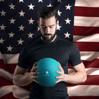 Yes4All Slam Balls, 10-40lb Medicine Ball Weight, Durable PVC Sand Filled Workout Dynamic Medicine Ball for Core Strengthen