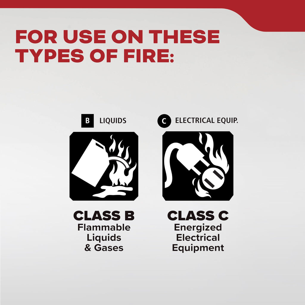 Kidde Basic 5 Fire Extinguisher for Home, 5-B:C, FA5G
