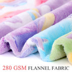 LIFEYJ Glow in The Dark Blanket Unicorns Gifts for Girls, 50"x60"