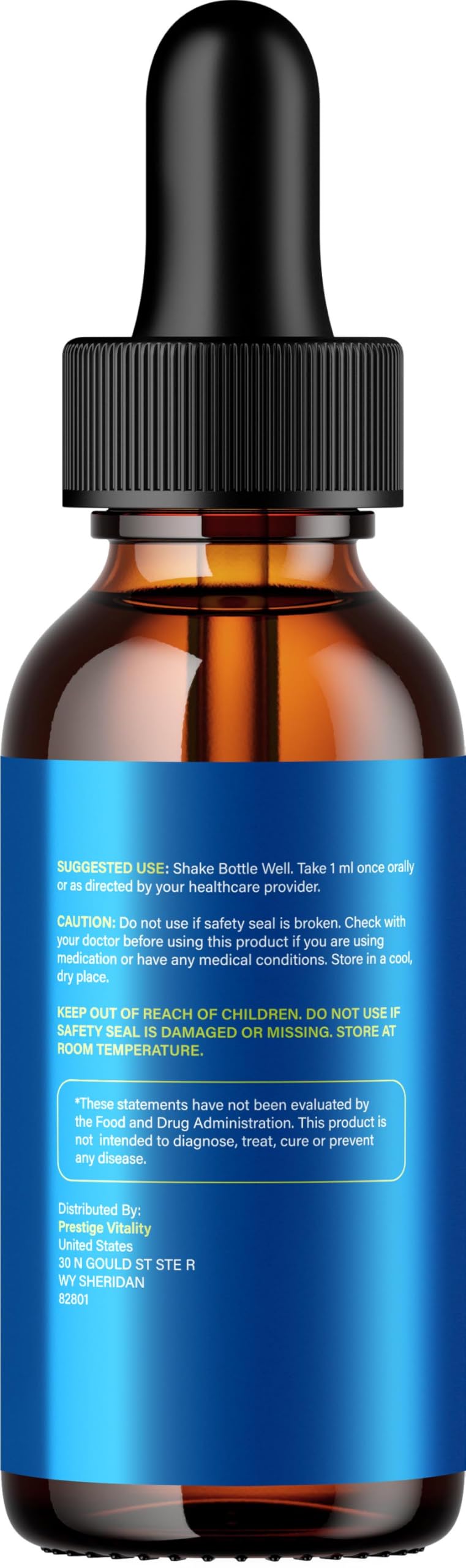 Gela Burn Drops – GelaBurn Natural Blend Advanced Formula Liquid Dietary Drops for Active Lifestyle - 1 Month Supply