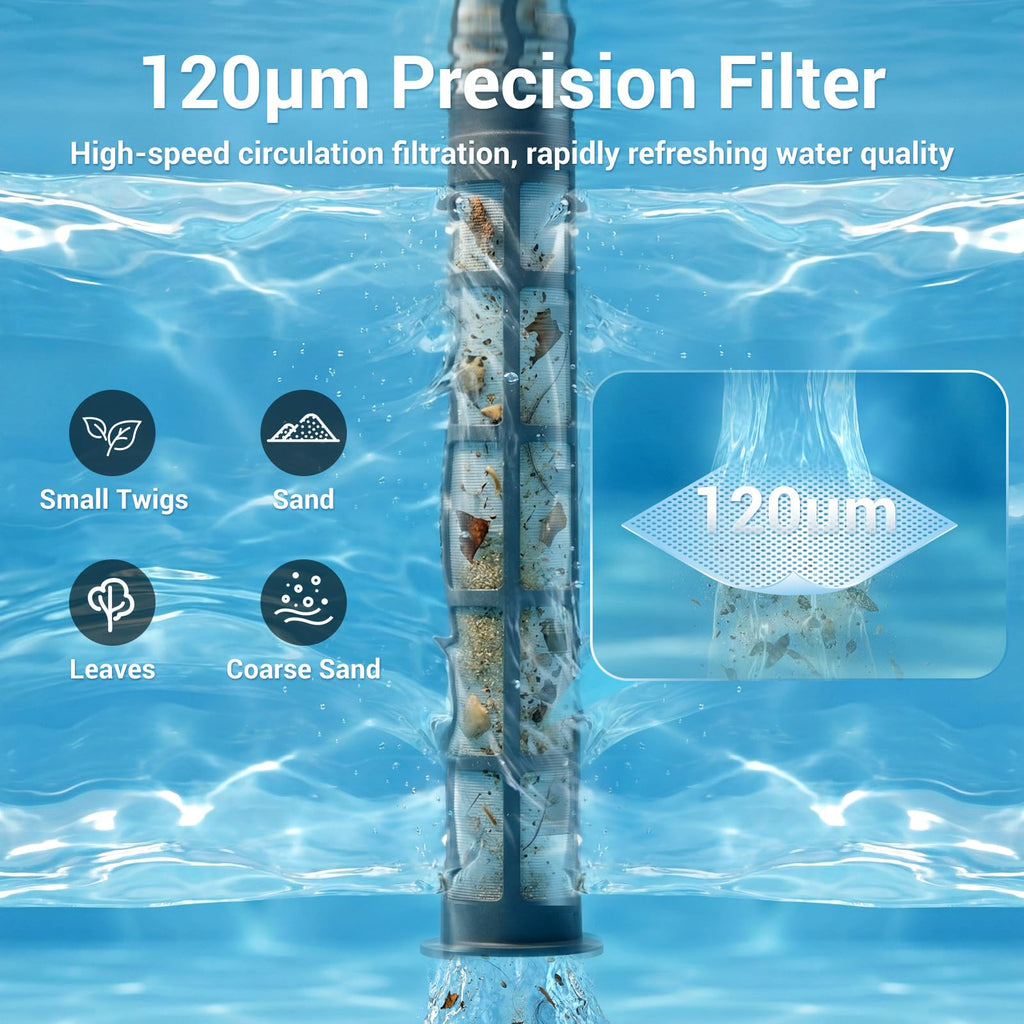 MUTAOMWY Hot Tub Vacuum,Cordless Handheld Pool Vacuum Cleaner - Pool Cleaner for Inground Pools, for Hot Tubs and Spa,15 Gallons/Min Powerful Suction