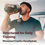 Creatine Monohydrate Powder 500 Grams (1.1 Lb), 5000mg Per Serving, Micronized Creatine Powder, Unflavored, Pure, No Filler, Keto & Vegan, Easy Dissolve Pre Workout* Creatine for Women and Men